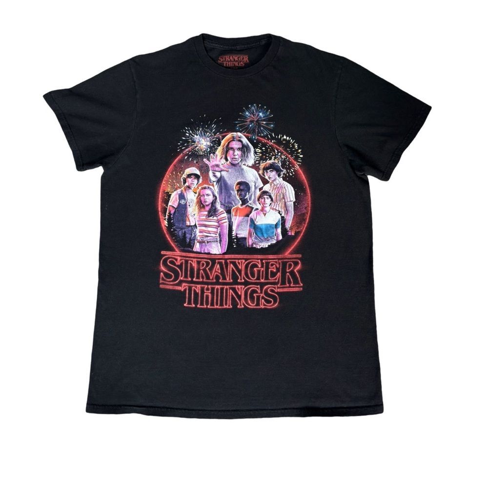 Netflix Stranger Things Short Sleeve Scoop Neck T-shirt